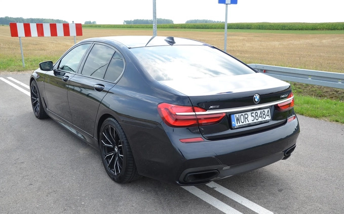 BMW Seria 7 cena 150000 przebieg: 205000, rok produkcji 2017 z Zambrów małe 781